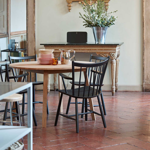 J42 Armchair Solid beech base